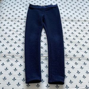 Blue Glitter Girls Pants
